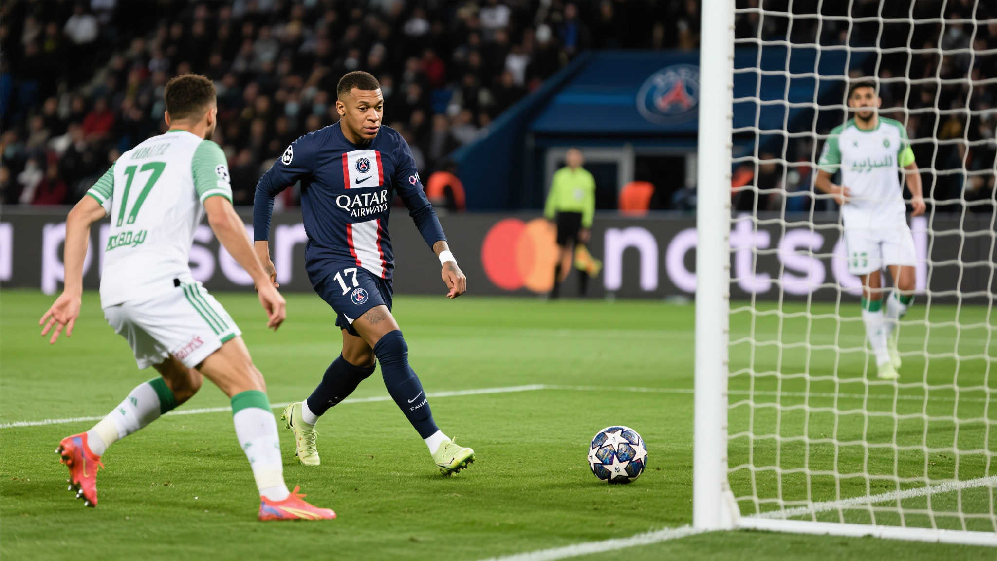 巴黎4球横扫马竞，科洛穆阿尼助攻闪耀，朗格莱遭红牌罚下！